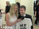 Lara Stone x Calvin Klein - New York Fashion Week