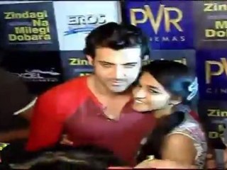 Dashing Hrithik With Hot Katrina At Katrina Kaif's B'day In PVR