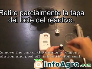 Cómo medir la acidez de la uva. Ácido tartárico en uva. Atago Pal Acid2.