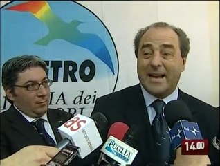 TG 26.03.10 Di Pietro: "Idv pronta a governare la Puglia"
