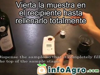 Cómo medir la acidez del vino. Ácido tartárico en vino. Atago Pal Acid2