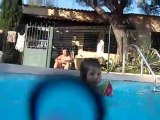 Aout 2011 - Vacances, sauts piscine Aubrédes