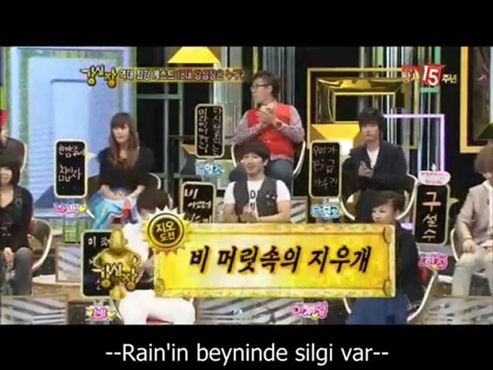 (Türkçe Altyazılı) MBLAQ -G.O & Bi Rain & Hee Chul @ Güçlü Kalp