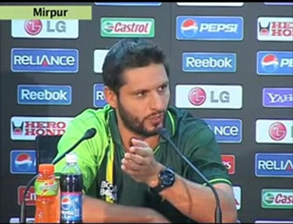 Afridi backs Pakistan