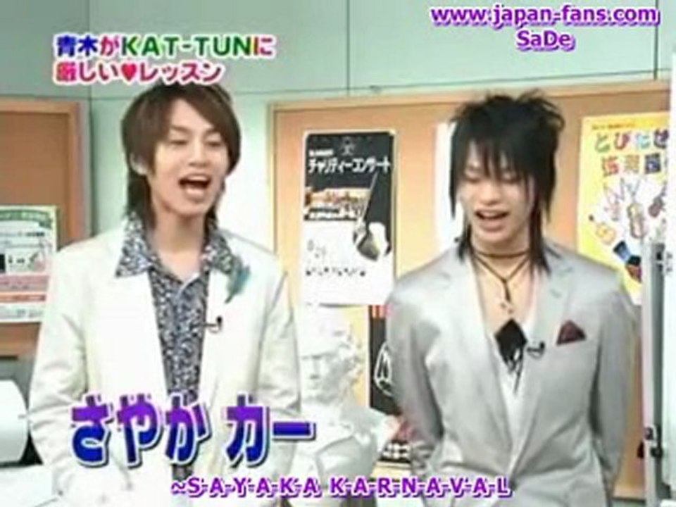 KAT-TUN(Kame) Ses Dersi 3
