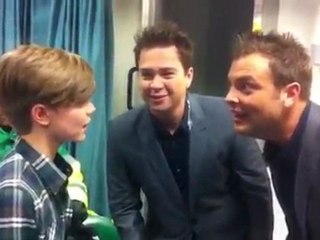 Ronan challenges Sam & Mark to a stare-off!