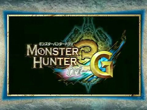 Monster Hunter 3G - Nintendo 3DS Conference TGS 2011 [HD]
