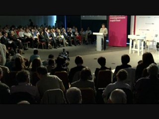 Martine Aubry - Enseignement supérieur et recherche