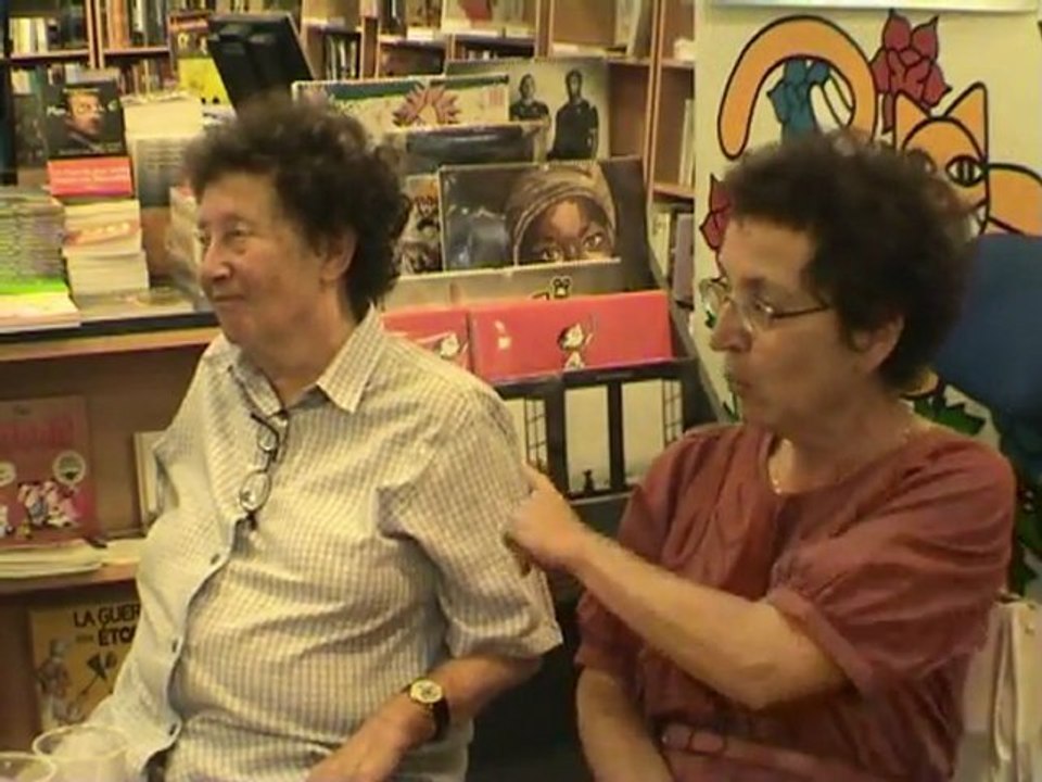 Interview de Claude Izner à la librairie Le Divan