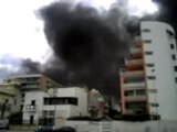 16.05.10 Incendio nella Fiera del Levante di Bari