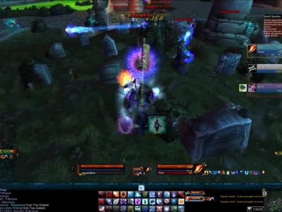 Arène 3c3 Prêtre double mage La Garde de Muradin Lordaeron