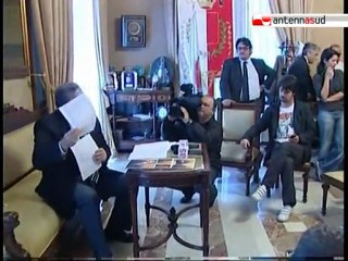 TG 20.05.10 Bari, Emiliano infuriato contro "Il Giornale"