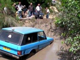 range rover V8 bourbier French National 2011