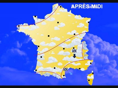 Météo 14 septembre 2011: Prévisions à 5 jours jusqu'au week-end