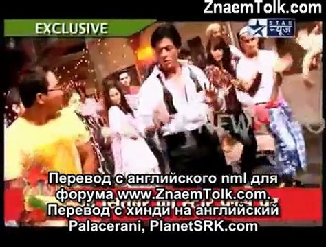 Ra-One's exclusive promotion. Интервью с Шахрукх Кханом с русскими субтитрами