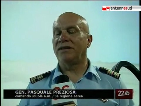 TG 12.06.10 Le Frecce Tricolori nel cielo del Salento