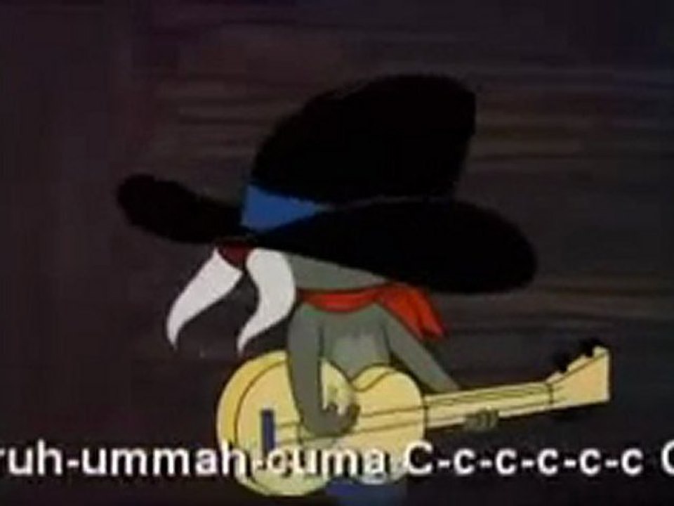 Tom and Jerry Crambo Uncle Pecos with lyrics