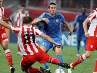 Olympiacos 0-1 OL Marseille Lucho Gonzalez great-finish, Fanni red-card