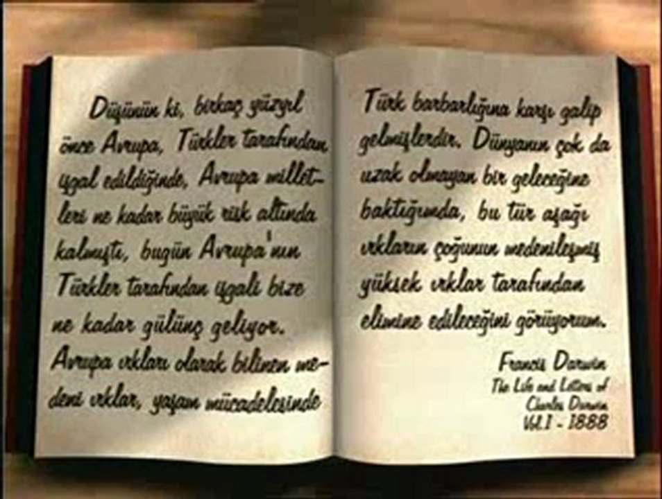 Darwin'in Türk düşmanlığı