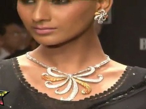 Hot Babes Galore In Sexy Black Saree At IIJW 2011 Third Day