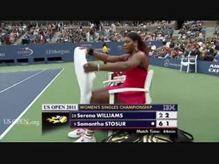 Serena Williams outburst: goes off on umpire at 2011 US ...