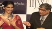 Hot Sonam Kapoor reveals Her Necklace At IIJW Grand FInale 2011