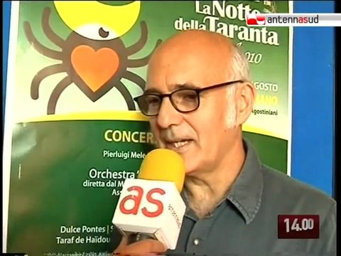 TG 20.08.10 Calimera, prove in corso per la Notte della Taranta