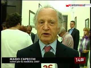 TG 31.08.10 Al Nobel Capecchi il sigillo d'agento dell'Università di Bari