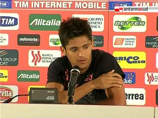 28.09.10 Barreto: "Il Bari può puntare in alto. Ranocchia? Non mi spaventa"