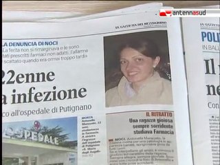 TG 05.10.10 Morta per setticemia, il calvario di Antonella
