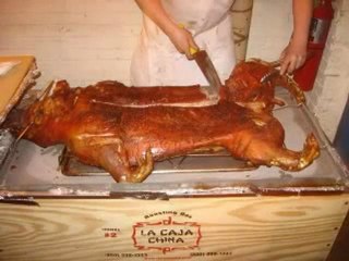 How to Roast a Lamb Leg With La Caja China