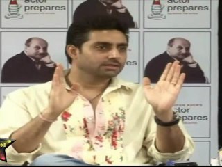 ABHISHEK AT ANUPAM KHER'S ACTING SCHOOL   04