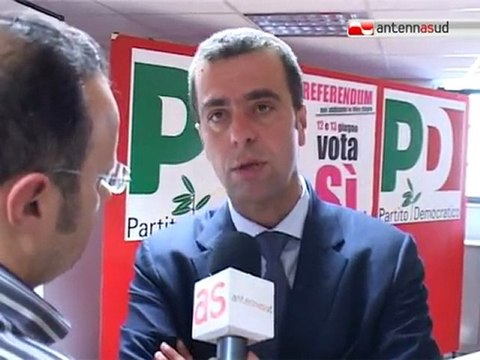 TG 26.05.11 Referendum, il Pd si compatta per il sì