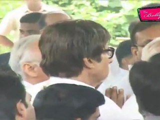 Amitabh Bachchan At Bollywood Legend Shammi Kapoor's 'Antim Yaatra