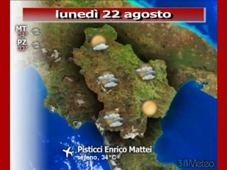 Previsioni del tempo, lunedì 22 agosto