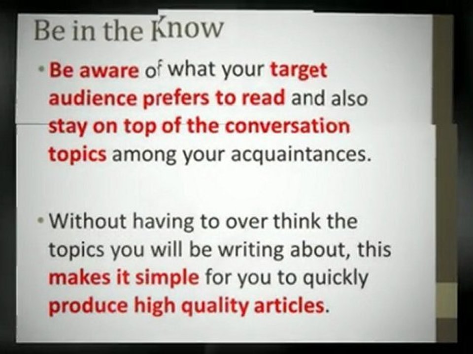 Bump Your Article Writing Pace into High Gear With Impressive Results