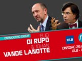 Elio Di Rupo et Johan Vande Lanotte à l'ULB
