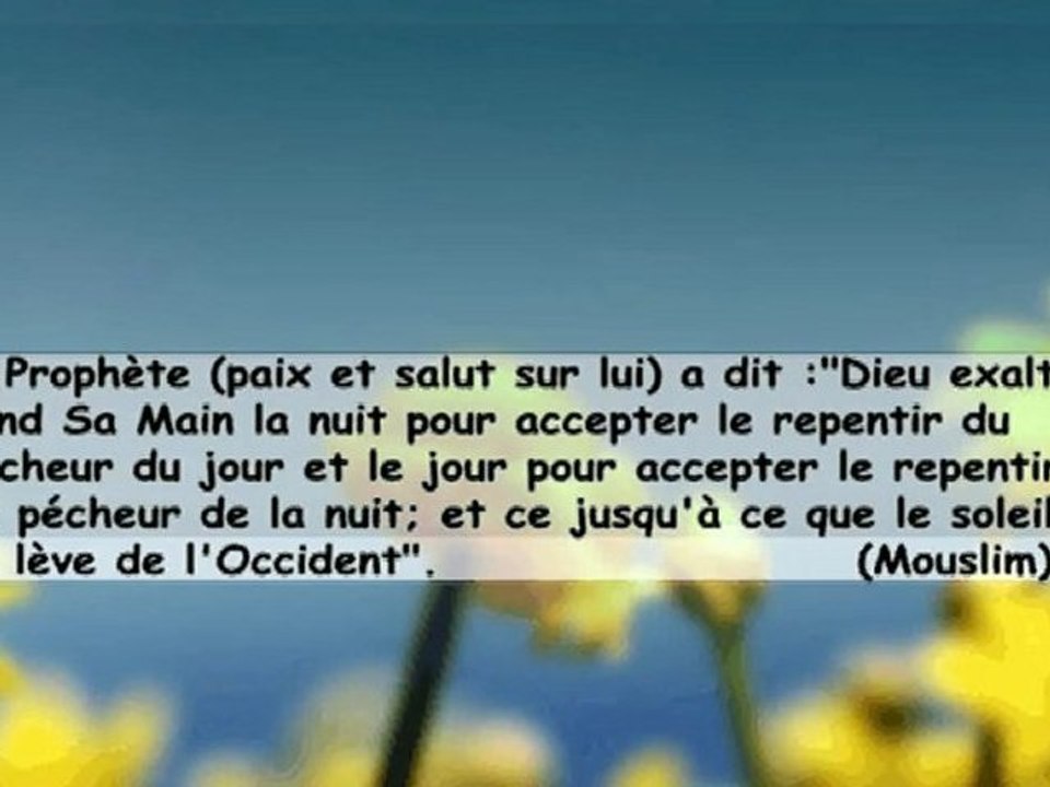 LE RETOUR VERS ALLAH (SWT)