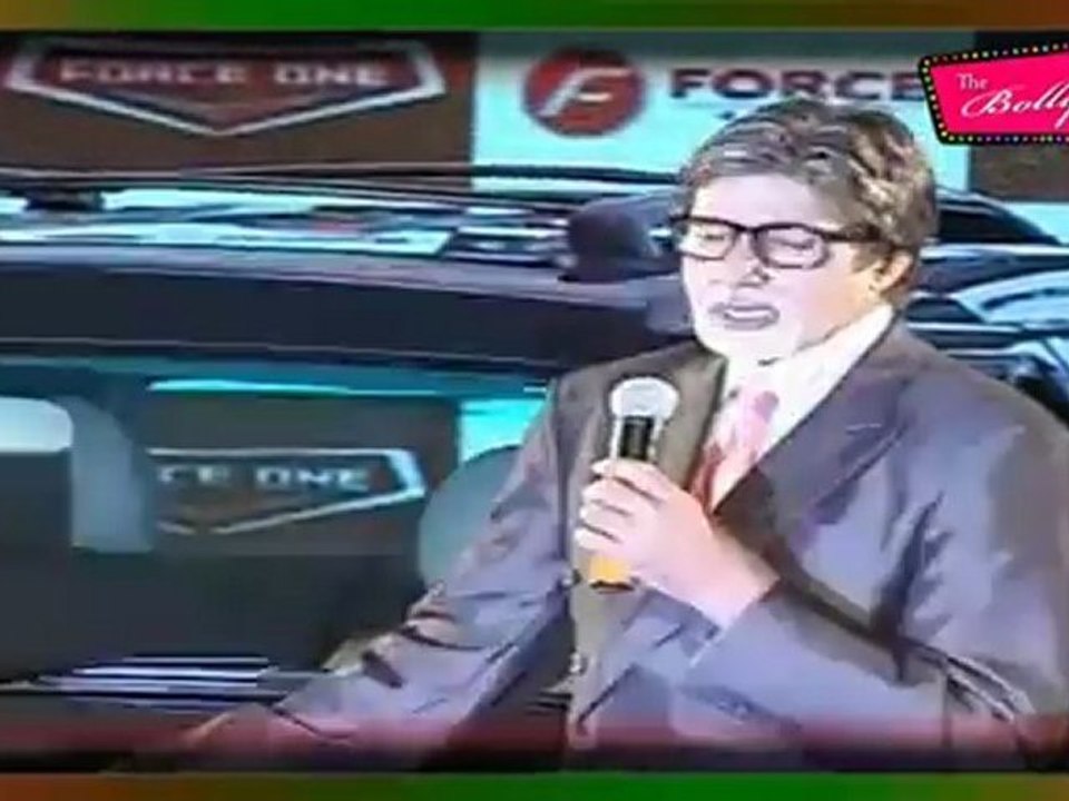 Amitabh Bachchan Launches Force Motors New SUV Force One