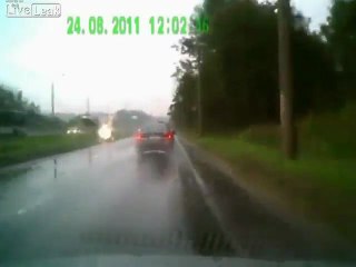 Audi Fail - Autounfall und Overturning