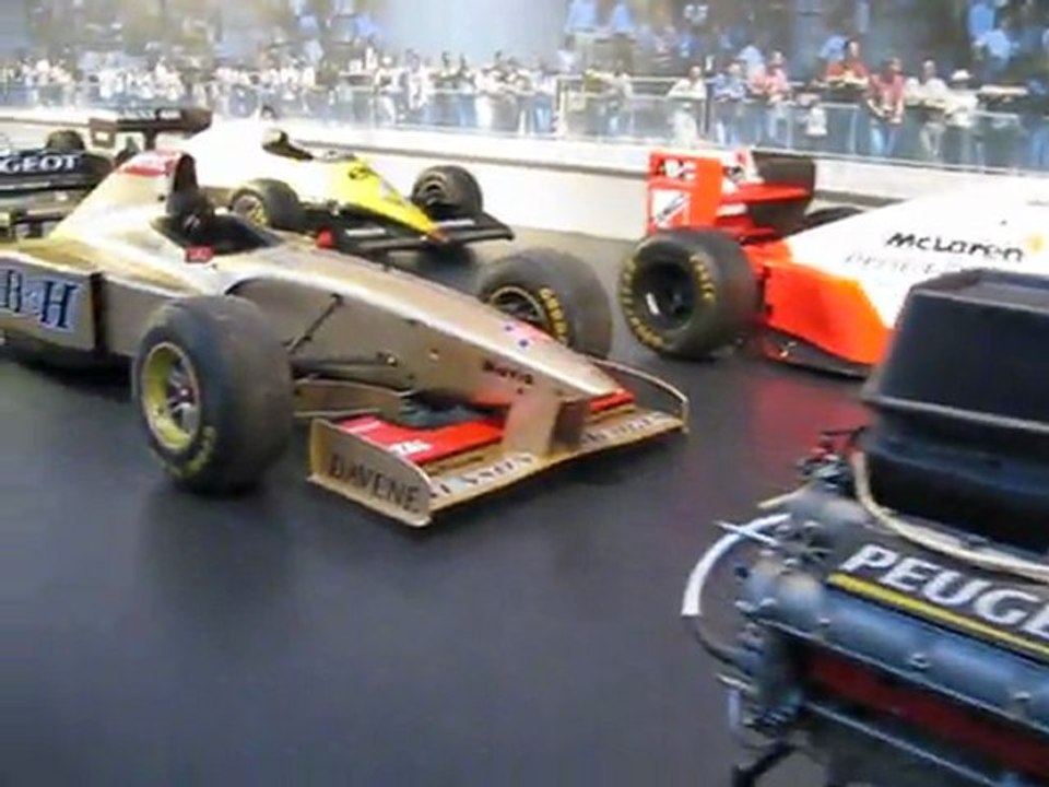 Les sports-protos et F1 à la cité de l'automobile de Mulhouse