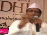 SERIAL LAUNCH AT GANDHI A JOURNEY OF MAHATMA SUNIL PAL IN ANNA HAHARE   04