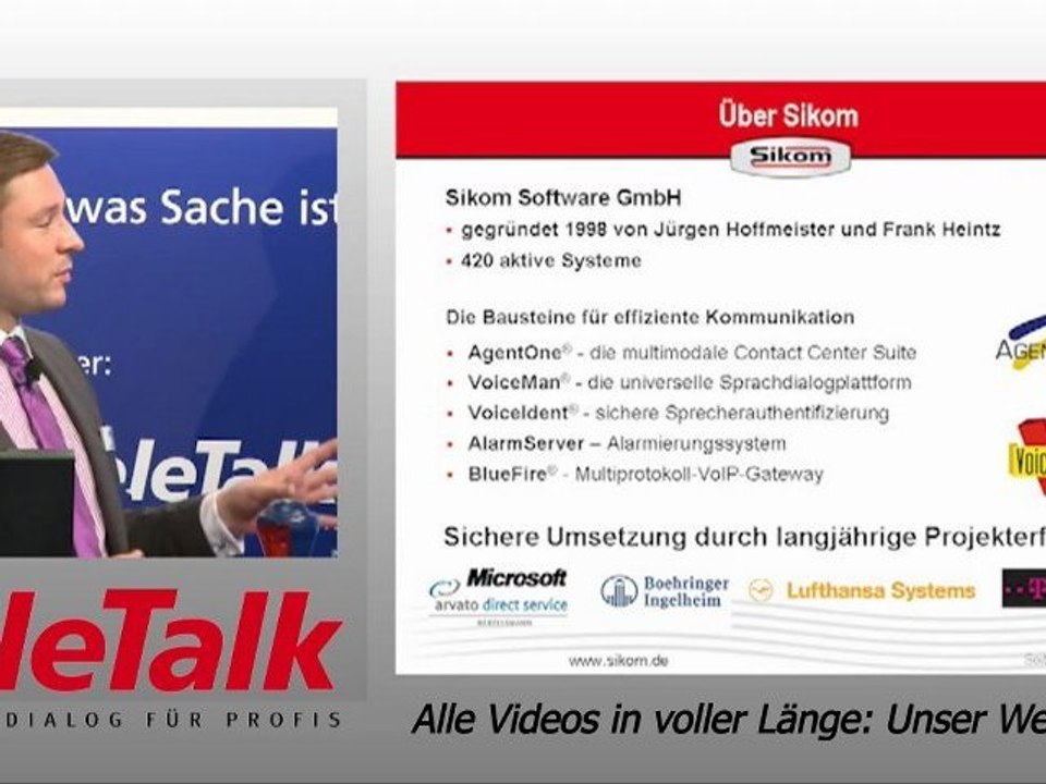 Teletalk Demoforum AgentOne Sikom Software