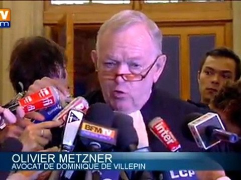 Affaire Clearstream : relaxe confirmée pour Villepin