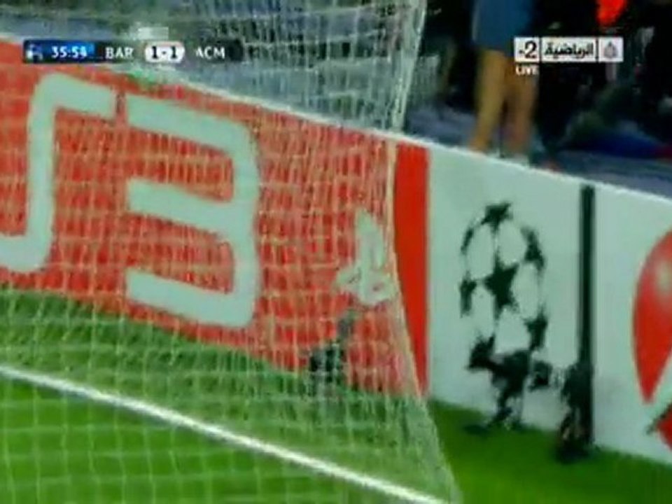 أهداف :: بارشلونه & اي سي ميلان :: دوري ابطال اوربا
