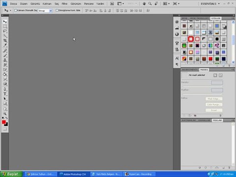 PhotoShop Göz Rengi Değiştirme Enes TekTas PhotoShop