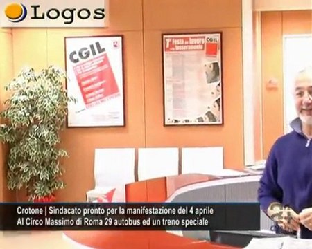 Cn24 | Crotone | Cgil, al Circo Massimo di Roma 29 autobus ed un treno speciale