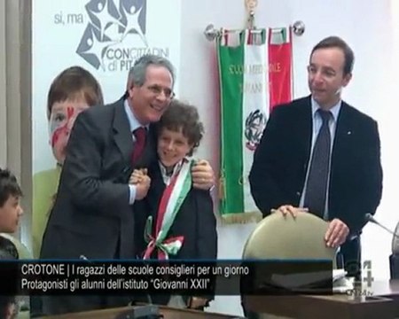 Cn24 | CROTONE | I ragazzi della Giovanni XXIII consiglieri per un giorno