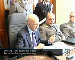 Cn24 | CROTONE | Scorie tossiche, torna  la paura