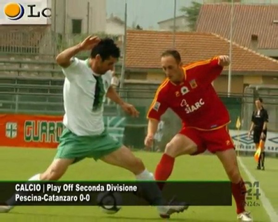 Cn24 | Sport24|CALCIO | Play off Seconda Divisione Pescina-Catanzaro 0-0